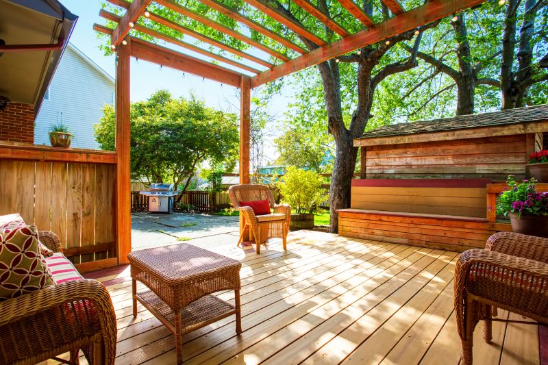 Luxury Deck with Pergola