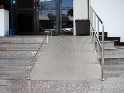 Handicap Ramp Installation detail