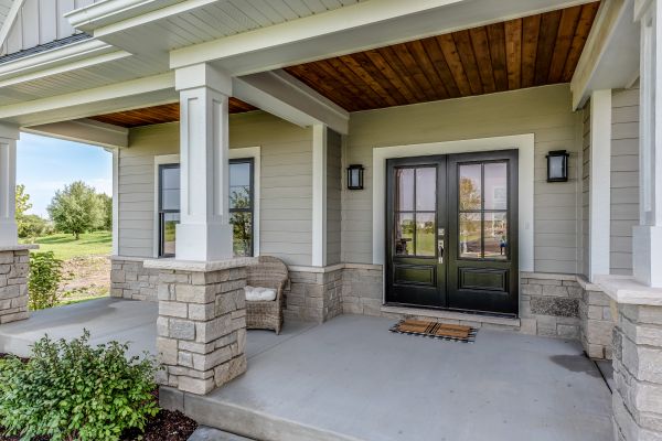 Porch Post Replacement in Bentonville
