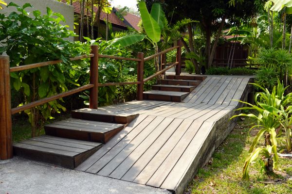 Wood Ramp Installation in Bentonville